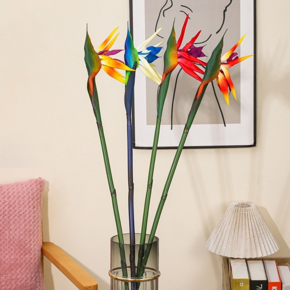 ロングステムの人工ストレリツィア（極楽鳥花）装飾用フェイクプ - Bird Paradise Strelitzia のレビューと価格