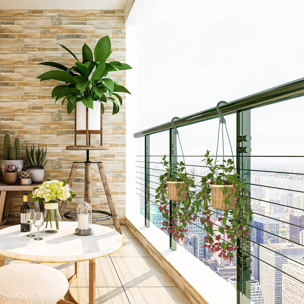 5個セット モダンミニマリスト吊り下げプランターフックセット - Spider Plant Hanging のレビューと価格