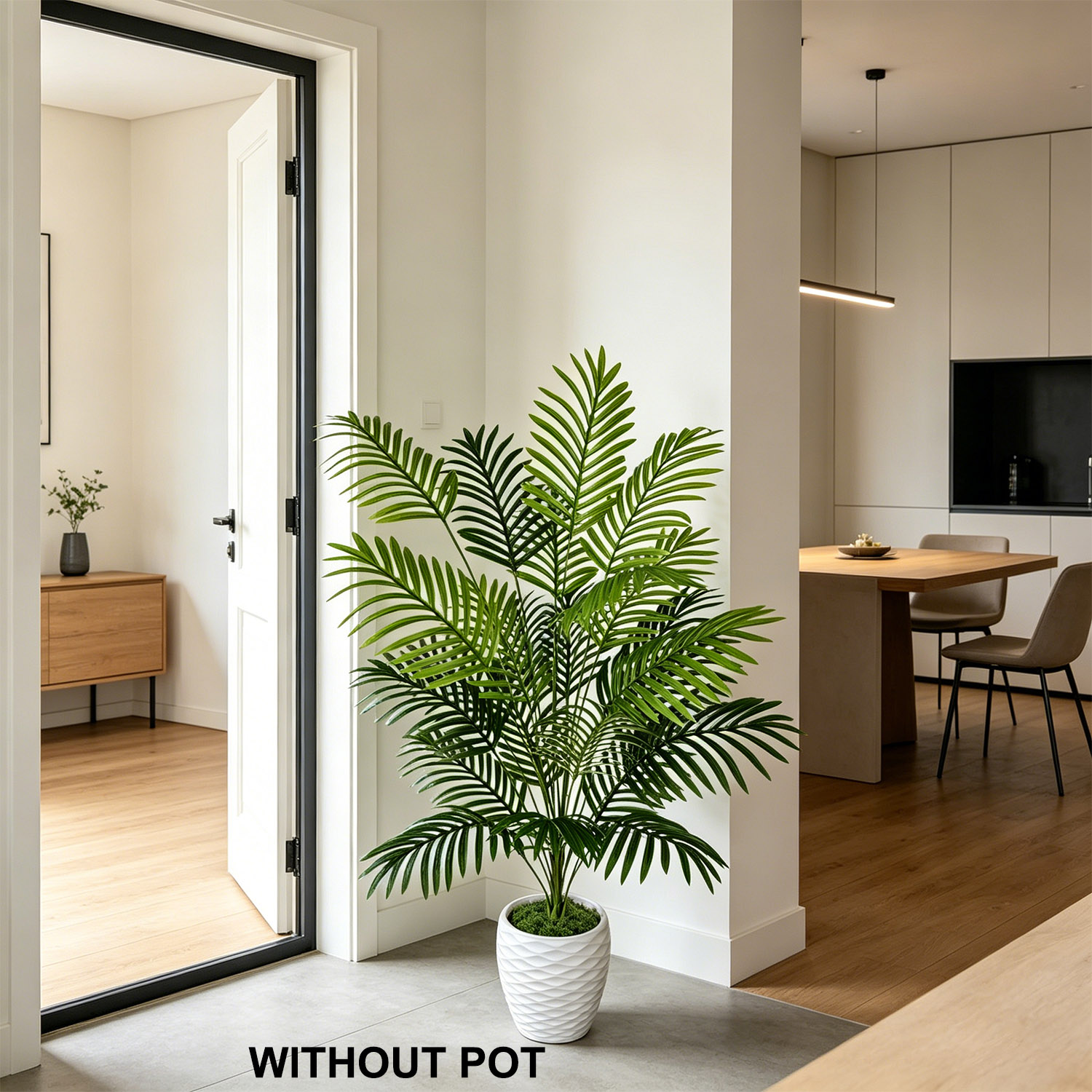 65-125CM人工ヤシの木の枝、リアルな感触のフェイクプラ - Dracaena Marginata のレビューと価格