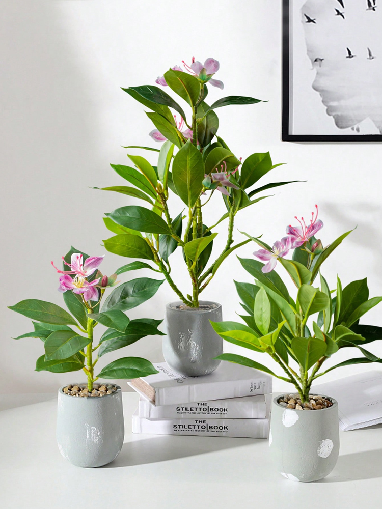 21-40 センチメートル人工ツツジ植物偽ゴムの木熱帯ヤシの - Ficus Lyrata Tree のレビューと価格