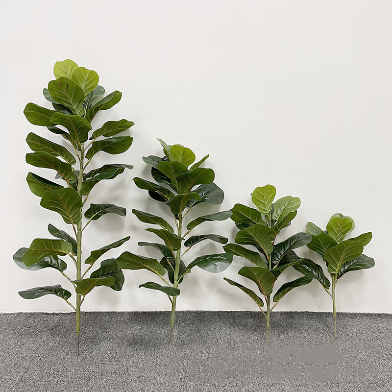59インチの大きなficusツリー人工植物偽の木プラスチック - Ficus Lyrata Tree のレビューと価格