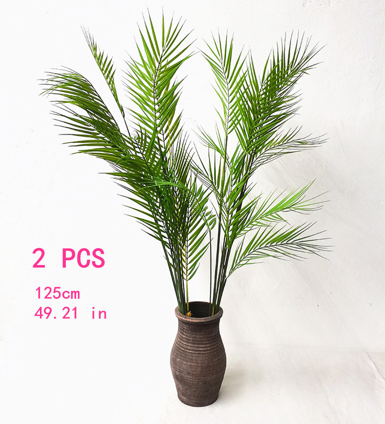 大きな人工ヤシの木,緑,熱帯,偽の植物,花の組み合わせ,家の - Ficus Lyrata Tree のレビューと価格