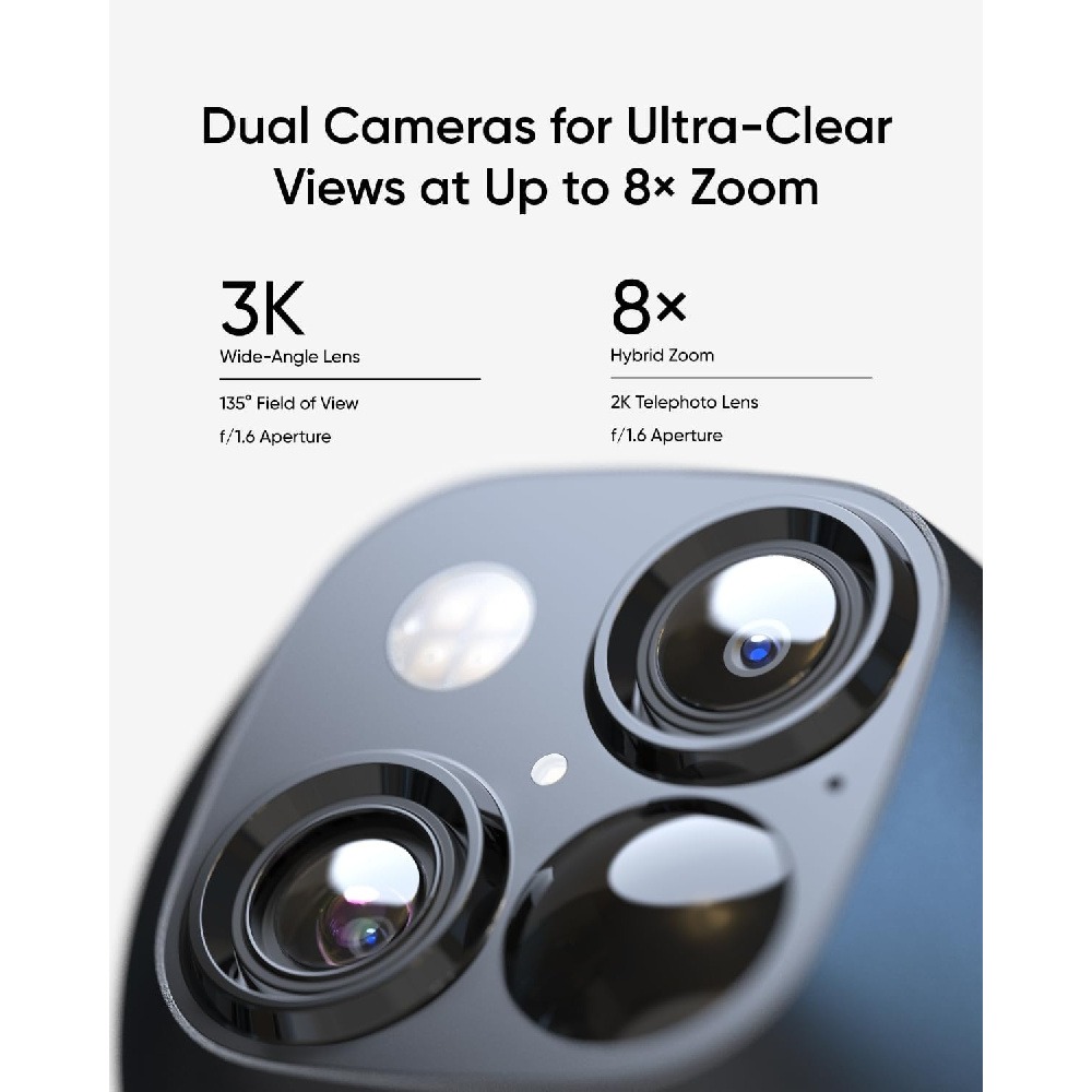 新型4Kデュアルカメラソーラーセキュリティカメラ ワイヤレス - Eufy Camera E220 のレビューと価格