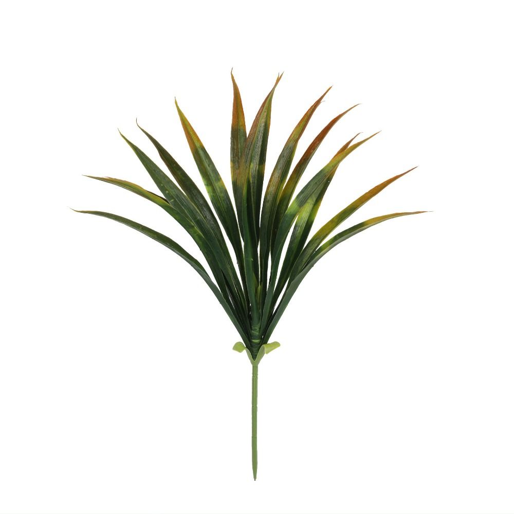 造園用42cm人工蘭の葉シミュレーションプラスチック製フェイ - Spider Plant Hanging のレビューと価格